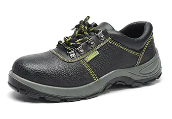 2Genuine Leather Upper Material and Steel Toe Feature industrial work safety shoes